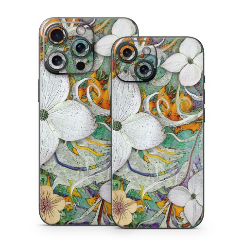 Sangria Flora iPhone 15 Series Skin