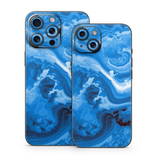 Sapphire Agate iPhone 15 Series Skin