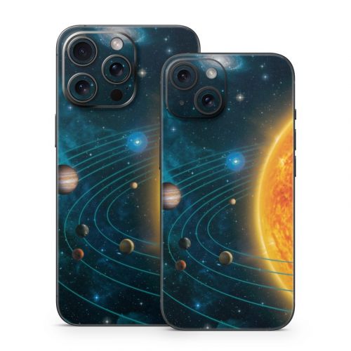 Solar System iPhone 15 Series Skin