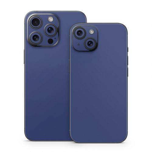 Solid State Cobalt iPhone 15 Series Skin