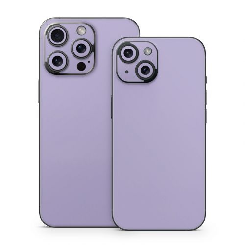 Solid State Lavender iPhone 15 Series Skin