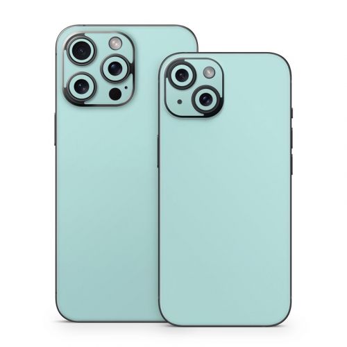 Solid State Mint iPhone 15 Series Skin