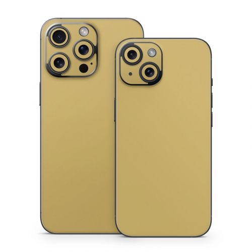 Solid State Mustard iPhone 15 Series Skin