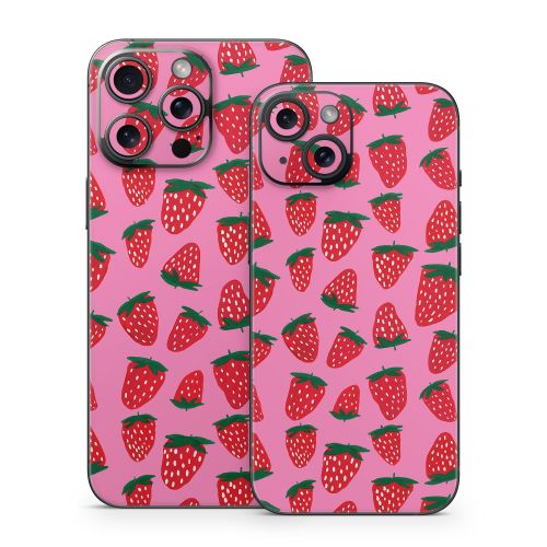 Strawberries iPhone 15 Series Skin