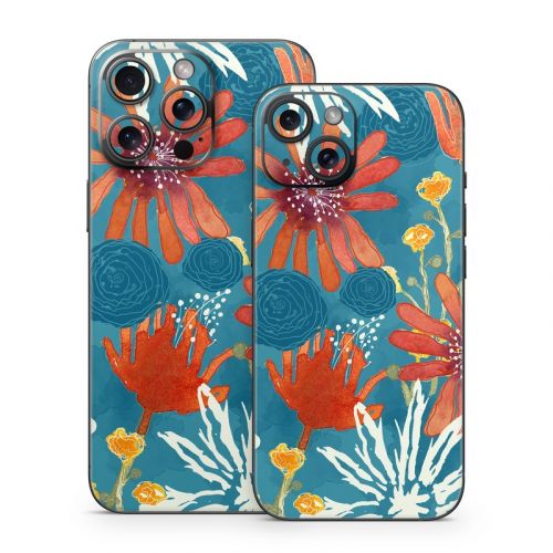 Sunbaked Blooms iPhone 15 Series Skin