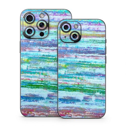 Textured Stripes iPhone 15 Series Skin