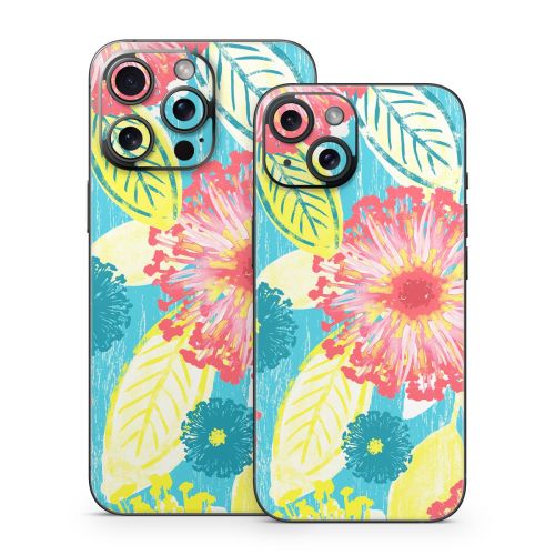 Tickled Peach iPhone 15 Series Skin