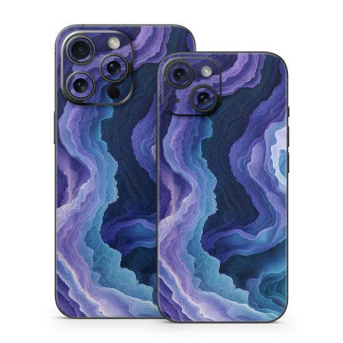 Violet Microverse iPhone 15 Series Skin