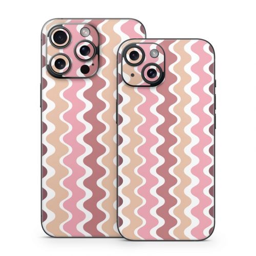 Pink Waves iPhone 15 Series Skin