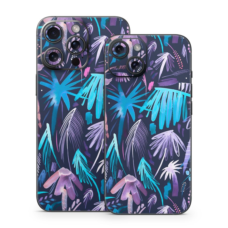iPhone 15 Series Skin design of Purple, Blue, Graffiti, Pattern, Psychedelic art, Art, Violet, Lilac, Design, Electric blue, with blue, purple, black, white, pink colors