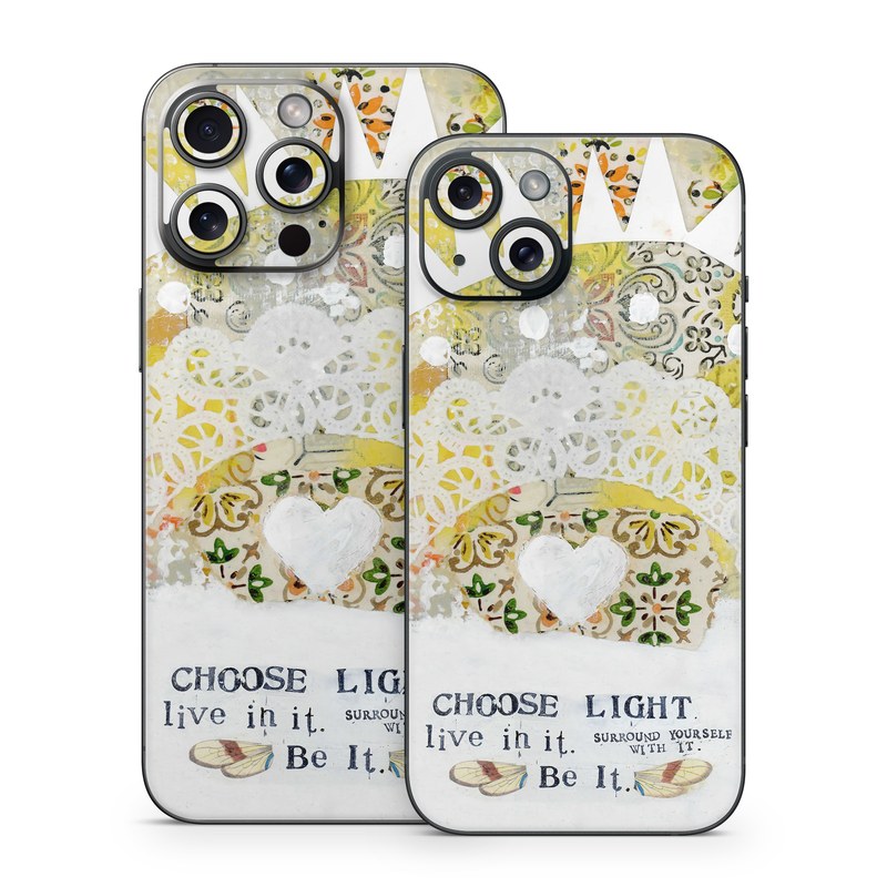 iPhone 15 Series Skin design of Font, Greeting card, with yellow, white, green, orange, red, black colors