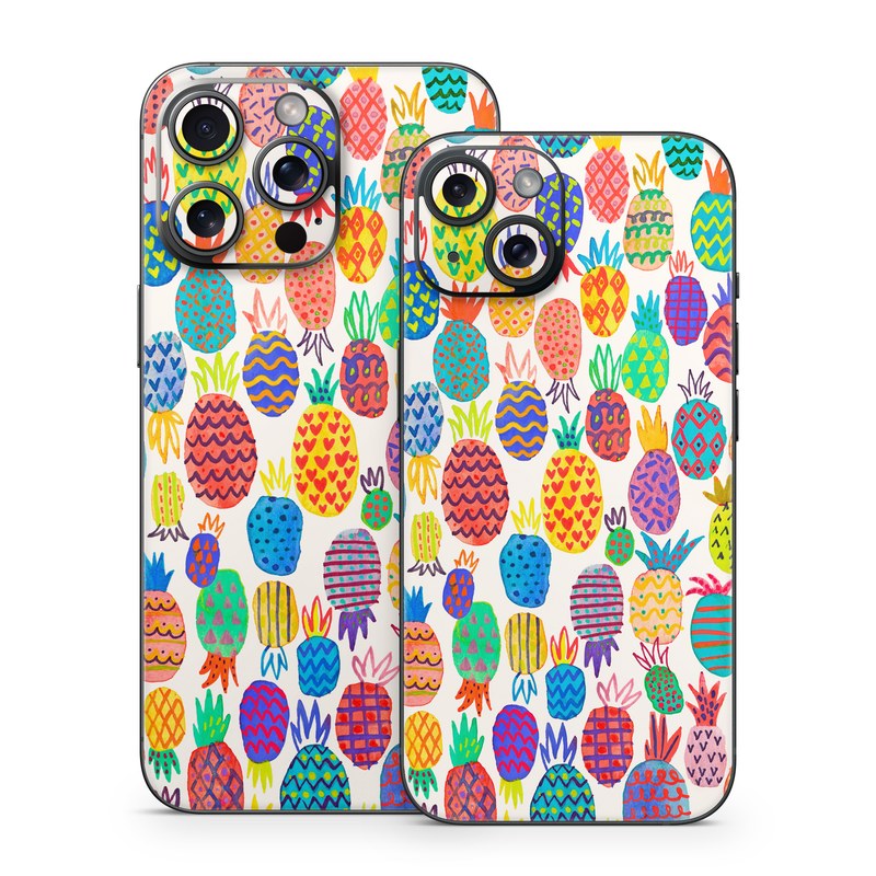 iPhone 15 Series Skin design of Colorfulness, Textile, Art, Line, Circle, Symmetry, Pattern, Electric blue, Visual arts, Design, with white, red, blue, green, yellow, purple, pink colors