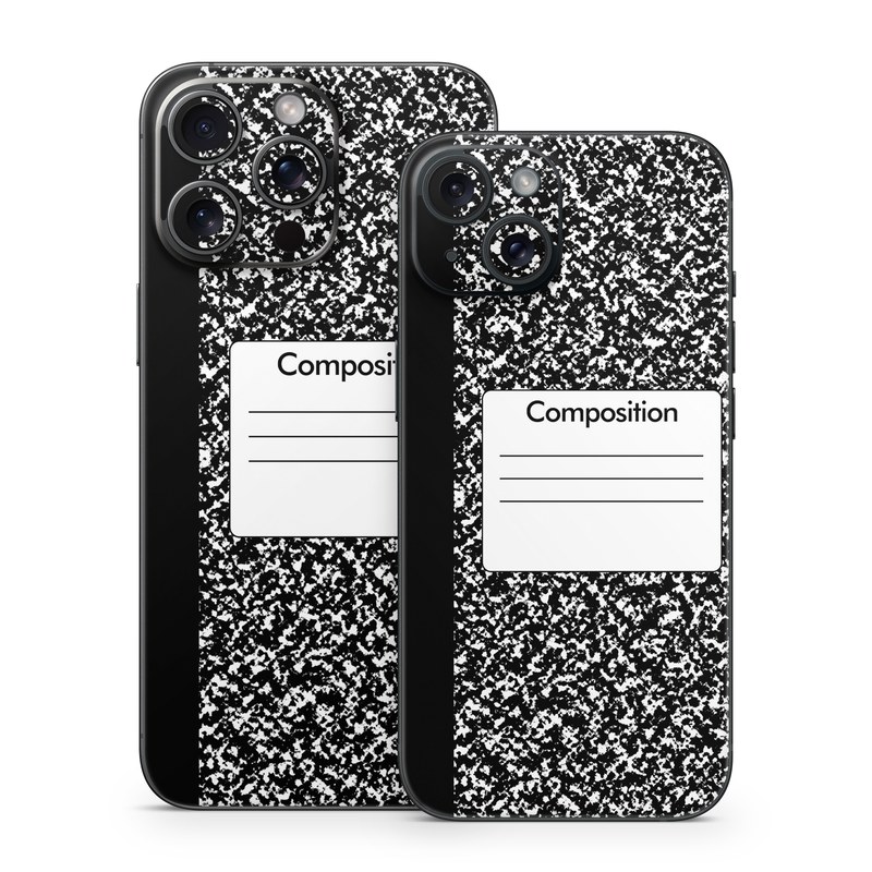 iPhone 15 Series Skin design of Text, Font, Line, Pattern, Black-and-white, Illustration, with black, gray, white colors