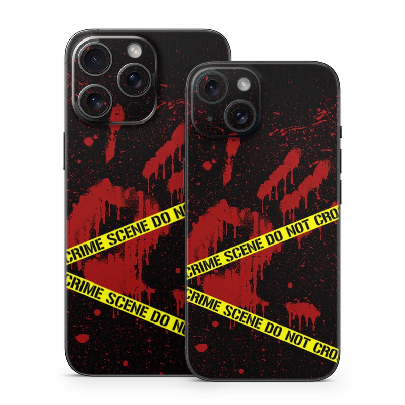 iPhone 15 Series Skin design of Red, Black, Font, Text, Logo, Graphics, Graphic design, Room, Carmine, Fictional character, with black, red, green colors