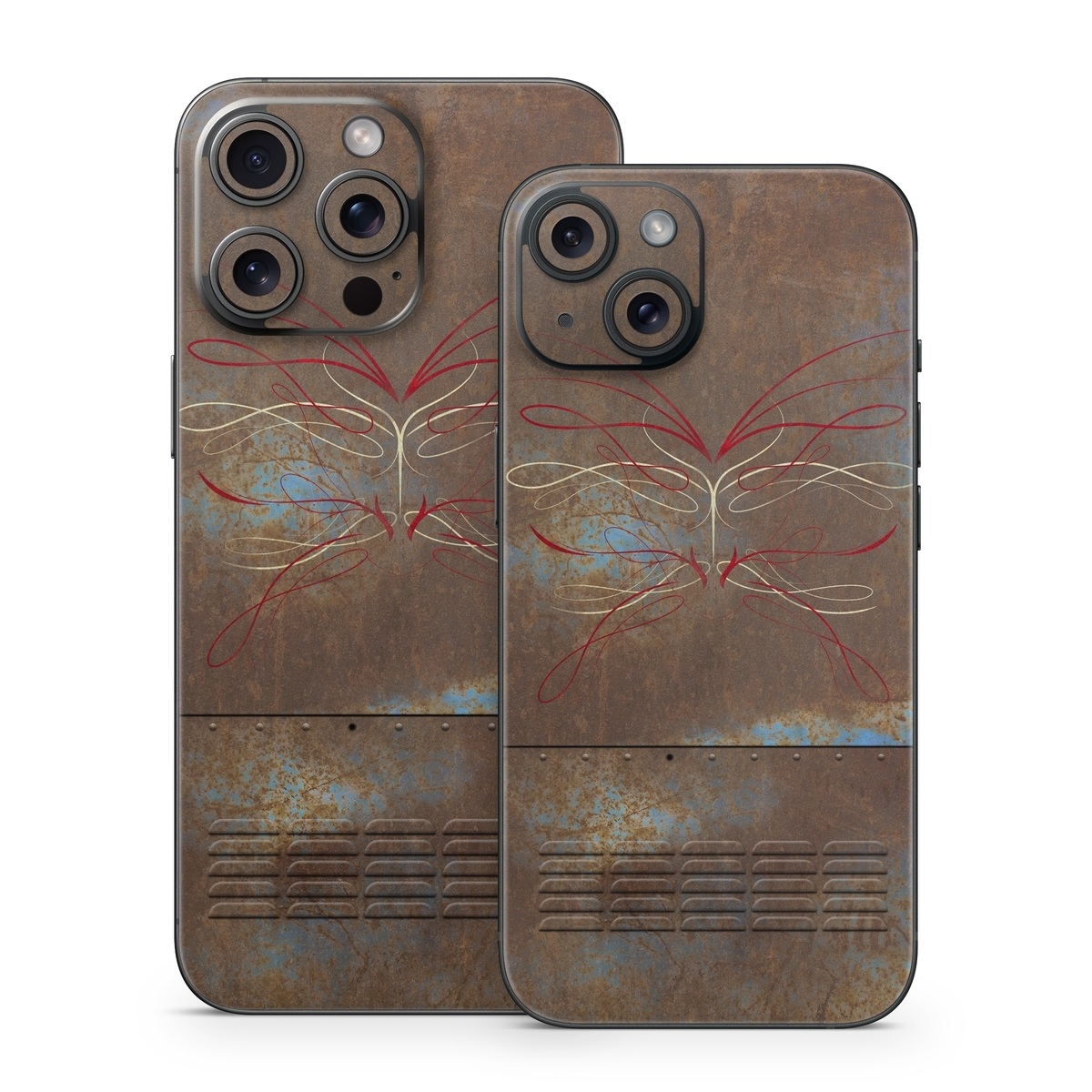 iPhone 15 Series Skin design of Line, Visual arts, Symmetry, Concrete, Tints and shades, Painting, Art, with blue, red, yellow, brown, black colors
