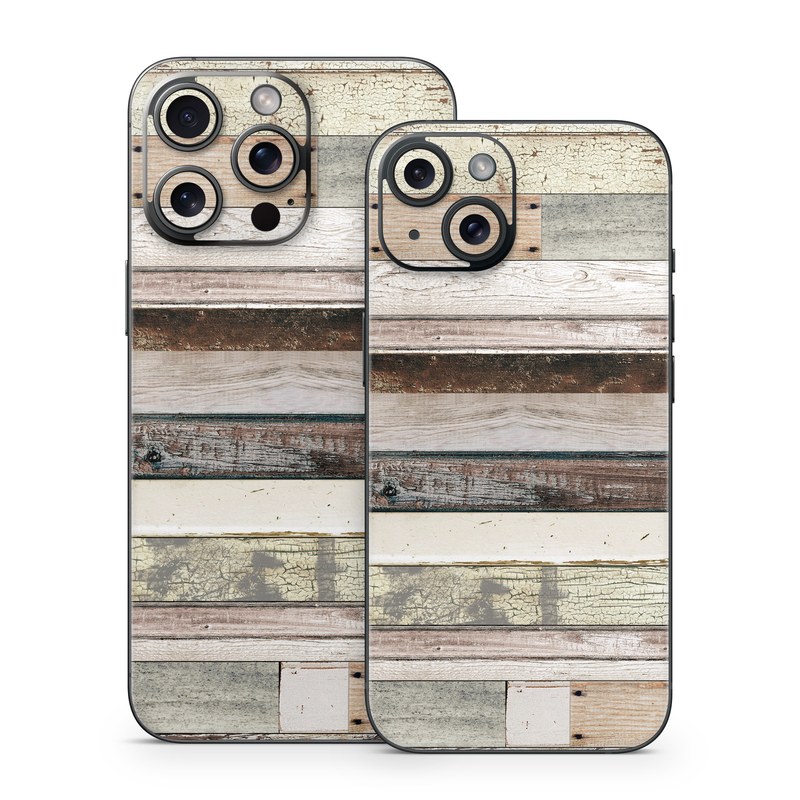 iPhone 15 Series Skin design of Wood, Wall, Plank, Line, Lumber, Wood stain, Beige, Parallel, Hardwood, Pattern, with brown, white, gray, yellow colors
