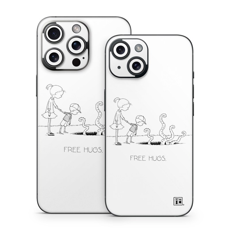 iPhone 15 Series Skin design of Line art, Cartoon, Text, Drawing, Illustration, Coloring book, Black-and-white, Child, Art, with black, white colors