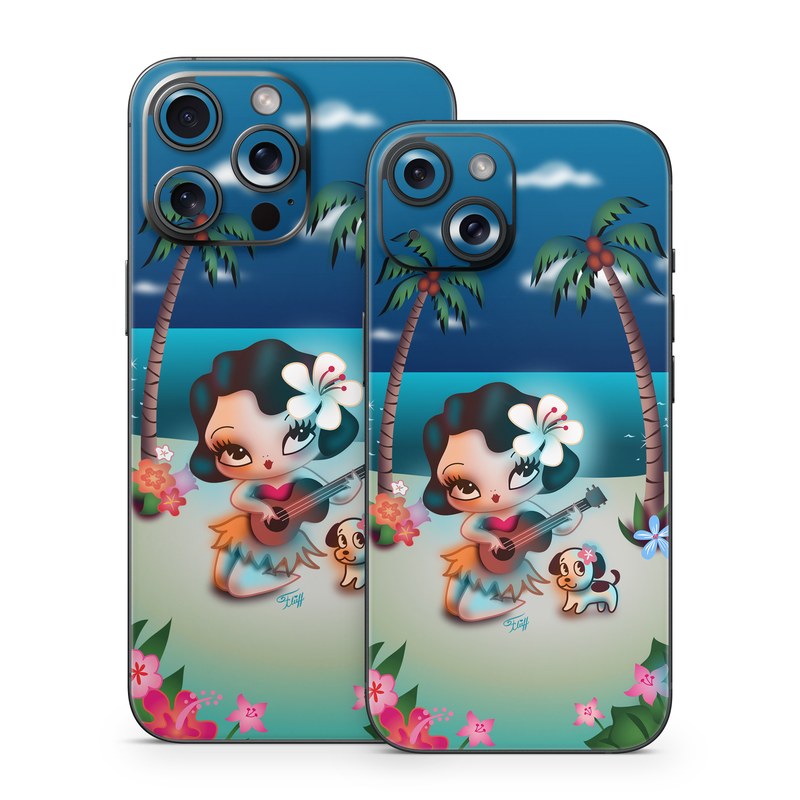 iPhone 15 Series Skin design of Cartoon, Animated cartoon, Illustration, Animation, Fictional character, Plant, Art, Clip art, with blue, white, brown, pink, green, yellow, red colors