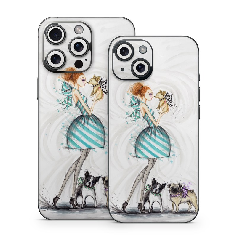 iPhone 15 Series Skin design of Illustration, Cartoon, Drawing, Art, Costume design, Fictional character, Fashion illustration, Sketch, with gray, black, white, blue, gray, yellow, brown colors