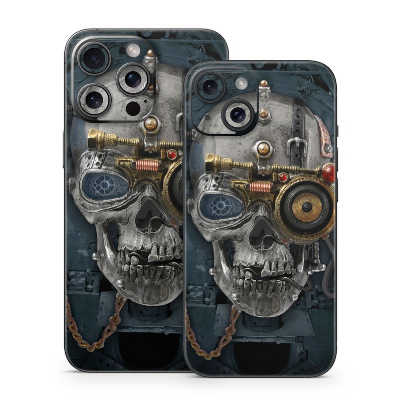iPhone 15 Series Skin design of Engine, Auto part, Still life photography, Personal protective equipment, Illustration, Automotive engine part, Art, with black, gray, red, green colors