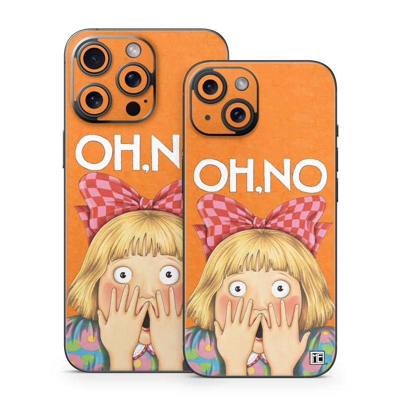 iPhone 15 Series Skin design of Cartoon, Nose, Illustration, Poster, Art, Fiction, Book cover, Happy, Gesture, with orange, pink, gray, green, red, white colors