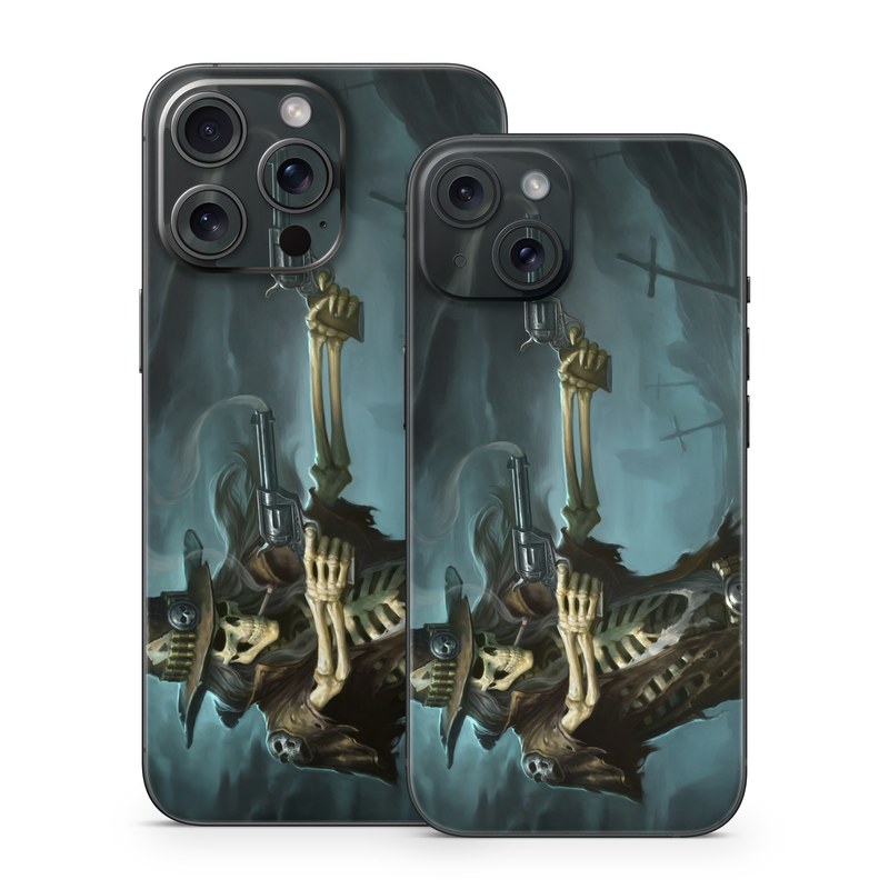 iPhone 15 Series Skin design of Cg artwork, Action-adventure game, Darkness, Illustration, Games, Adventure game, Pc game, Woman warrior, Digital compositing, Fictional character, with black, white, blue, gray colors