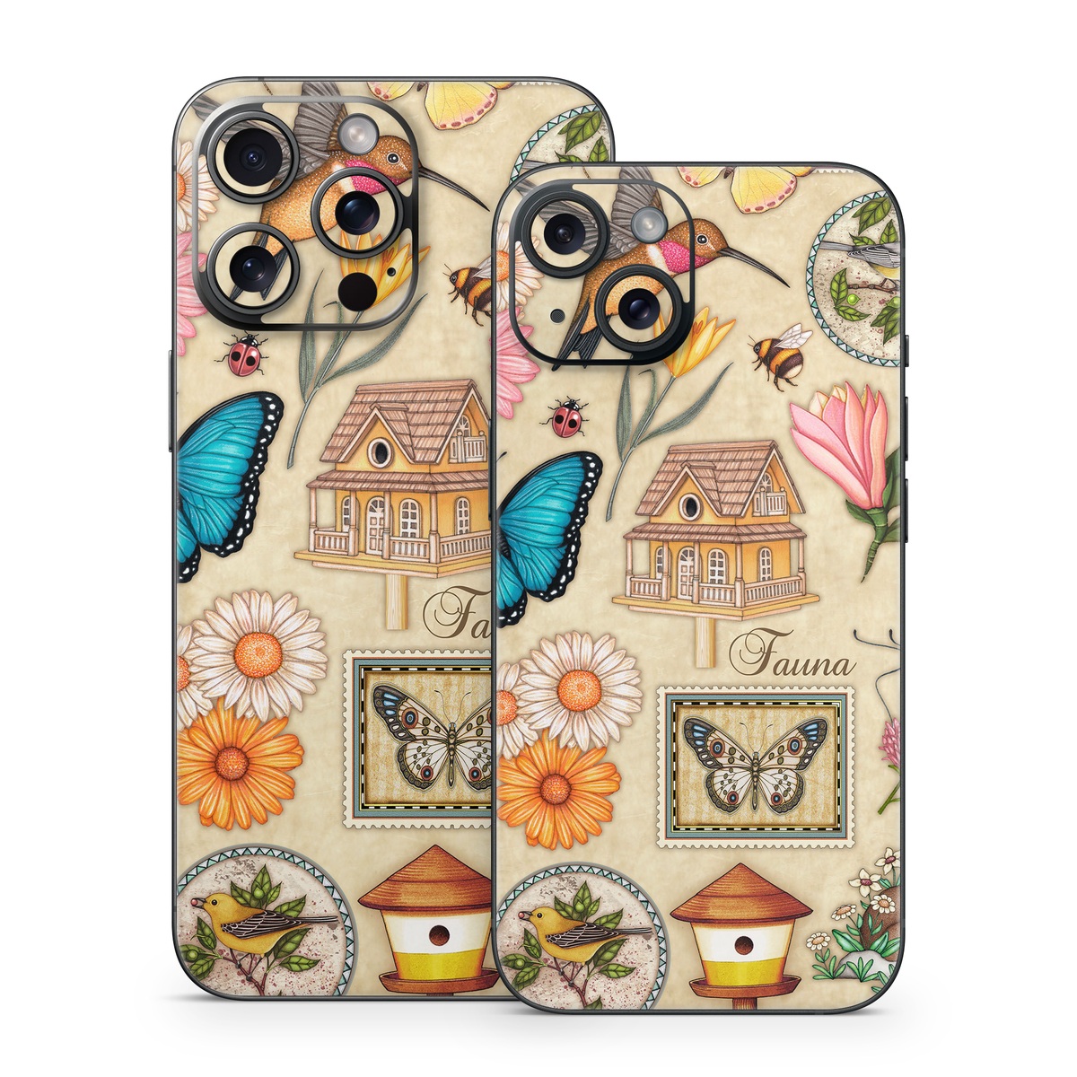 iPhone 15 Series Skin design of Butterfly, Insect, Moths and butterflies, Cynthia (subgenus), Pollinator, Brush-footed butterfly, Organism, Invertebrate, Lepidopterist, Clip art, with gray, green, black, red, blue colors