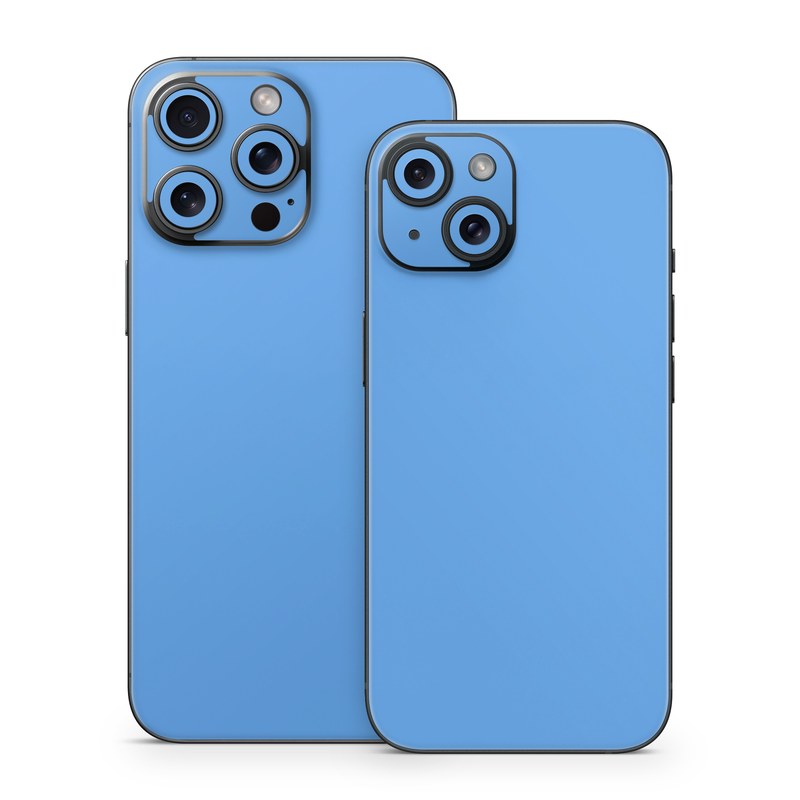 iPhone 15 Series Skin design of Sky, Blue, Daytime, Aqua, Cobalt blue, Atmosphere, Azure, Turquoise, Electric blue, Calm, with blue colors