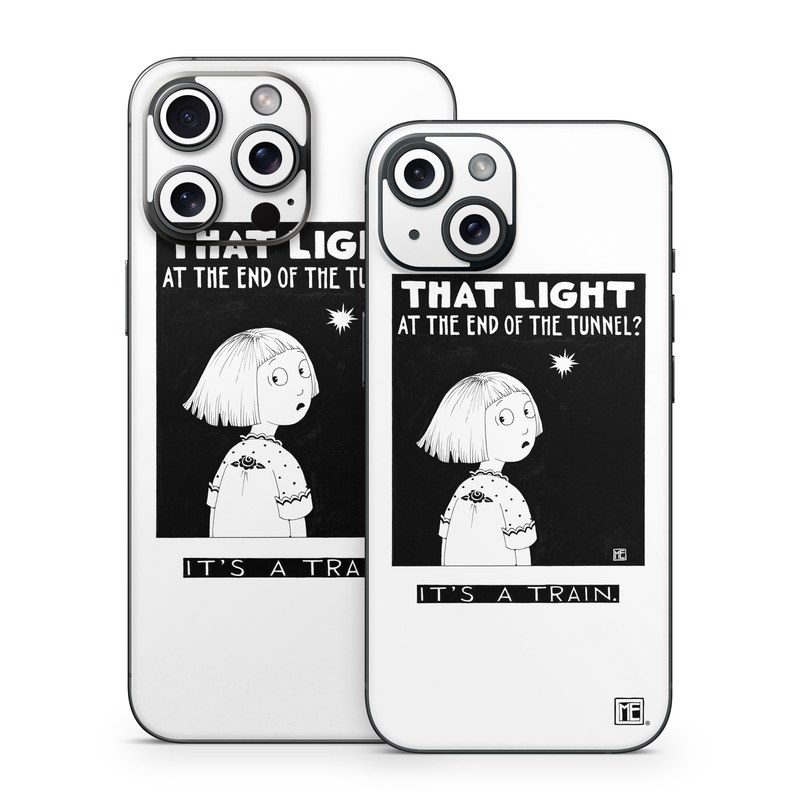 iPhone 15 Series Skin design of Cartoon, Poster, Font, Black-and-white, Fictional character, Illustration, Coloring book, with black, white colors