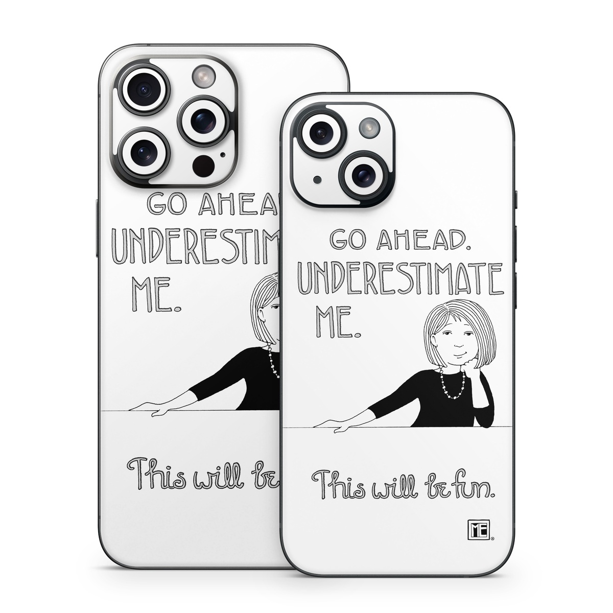 iPhone 15 Series Skin design of Gesture, Happy, Font, Illustration, Poster, Line art, Graphics, Art, Logo, Graphic design, with black, white colors