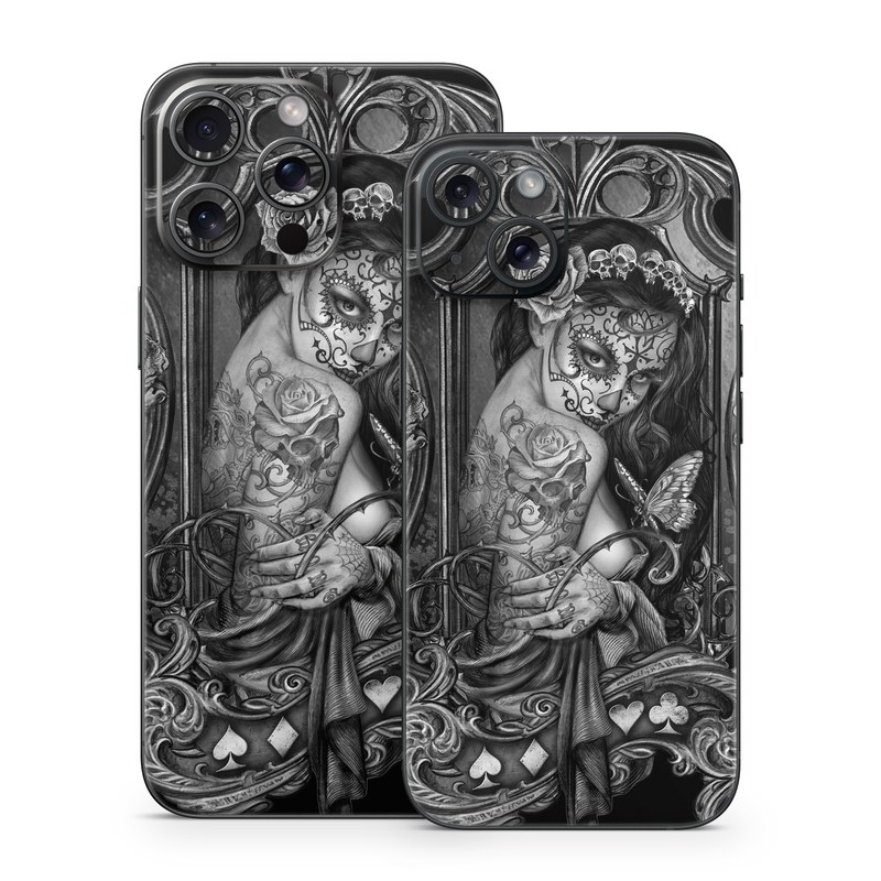 iPhone 15 Series Skin design of Style, Art, Monochrome, Black-and-white, Monochrome Photography, Visual Arts, Illustration, Painting, Drawing, with black, white, gray colors