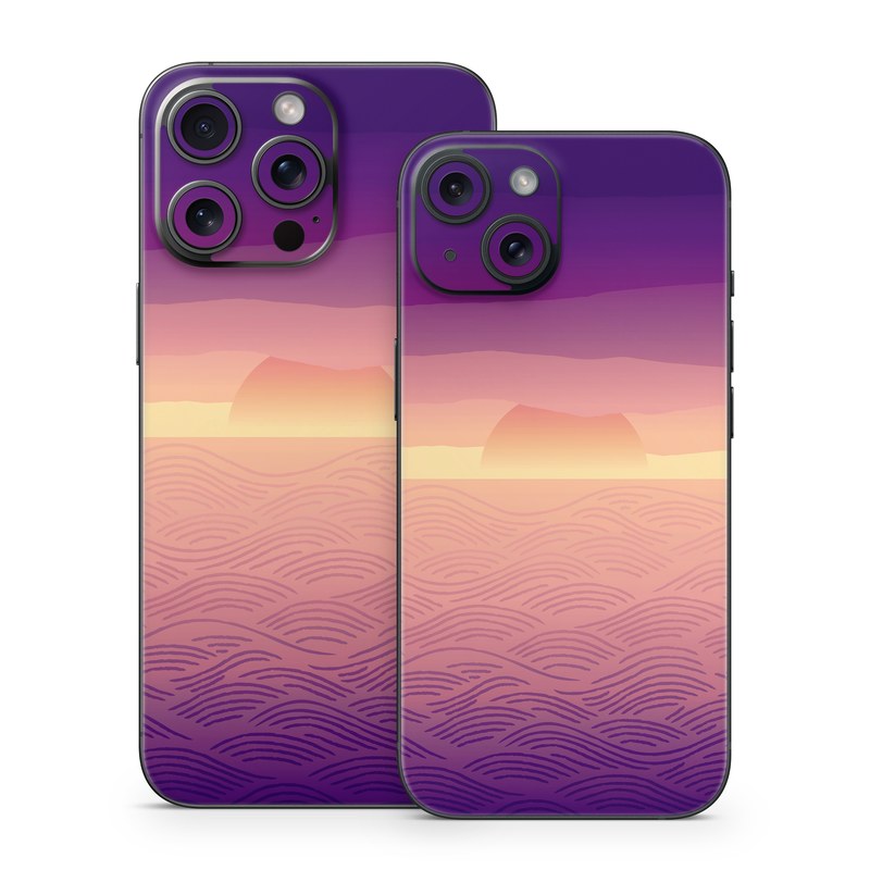 iPhone 15 Series Skin design of Font, Purple, Paint, Handwriting, Graphic design, with purple, green, black colors