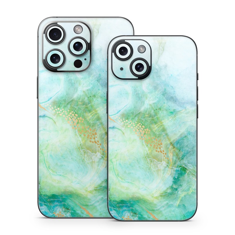 iPhone 15 Series Skin design of Blue, Watercolor paint, Aqua, Line, Sky, Design, Pattern, Art, Illustration, with blue, yellow, orange colors