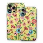 Button Flowers iPhone 16 Series Skin