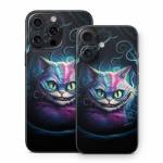 Blue Cheshire Cat iPhone 16 Series Skin