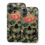 Camo Skull iPhone 16 Series Skin