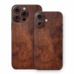 Dark Burlwood iPhone 16 Series Skin