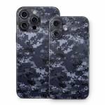 Digital Navy Camo iPhone 16 Series Skin
