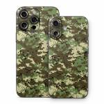 Digital Woodland Camo iPhone 16 Series Skin