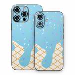 Cotton Candy Ice Cream Drip iPhone 16 Series Skin