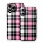 Pink Plaid iPhone 16 Series Skin