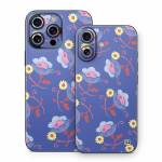 Purple Flowers iPhone 16 Series Skin