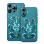 Snake and Flowers iPhone 16 Series Skin