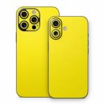 Solid State Yellow iPhone 16 Series Skin