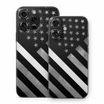 Thin White Line Hero iPhone 16 Series Skin