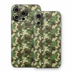 Woodland Camo iPhone 16 Series Skin