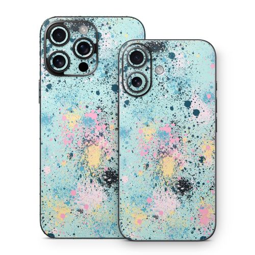 Abstract Ink Splatter iPhone 16 Series Skin