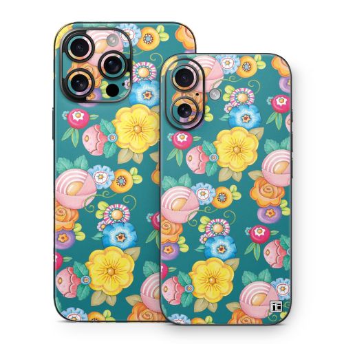 Act Right Flowers iPhone 16 Series Skin