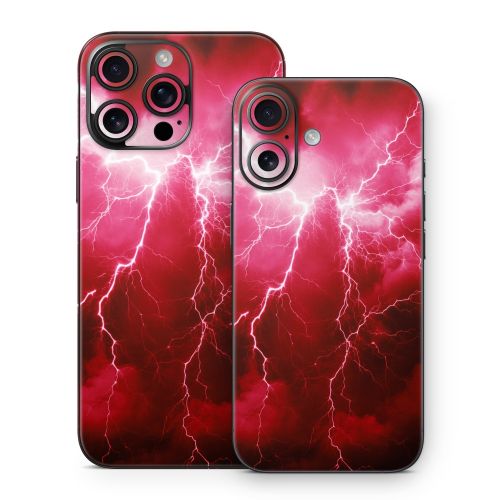 Apocalypse Red iPhone 16 Series Skin