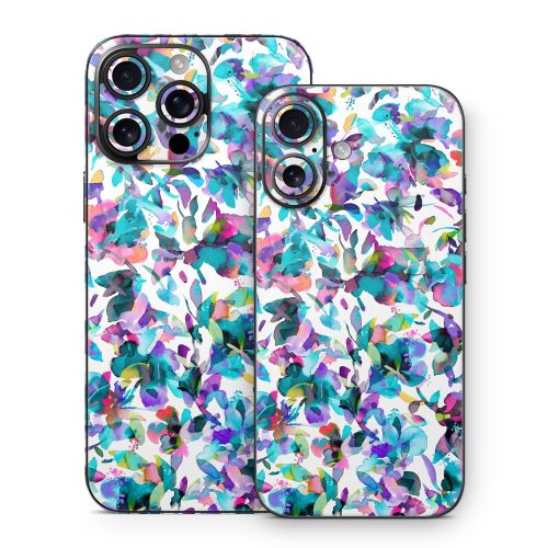 Aquatic Flowers iPhone 16 Series Skin